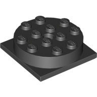 Turntable 4 × 4 Square Base with Top, Complete Assembly