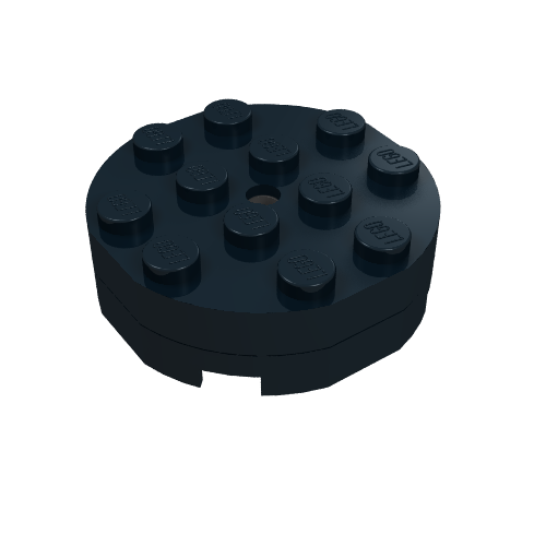 Turntable 4 × 4 - Old Type Complete - Faceted