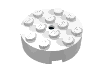 Turntable 4 × 4 - Old Type Complete, Perfectly Round