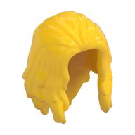 Hair Long Parted in Front in Yellow