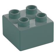Duplo Stein 2 × 2 Light Turquoise