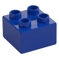 Duplo Brick 2 × 2 Dark Blue-Violet