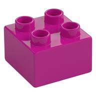 Duplo Stein 2 × 2 Magenta