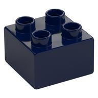 Duplo Brick 2 × 2 Dark Blue