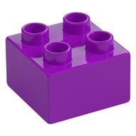Duplo Brick 2 × 2 Light Purple
