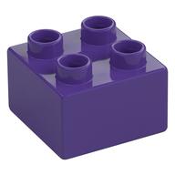 Duplo Stein 2 × 2 Dunkellila