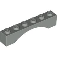 Stein Bogen 1 × 6 Hellgrau