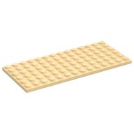 Platte 6 × 14 Beige