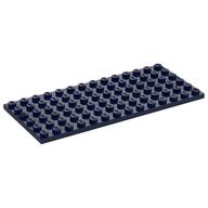Plate 6 × 14 Dark Blue