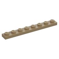 Plate 1 × 8 Dark Tan