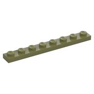 Plate 1 × 8 Olive Green