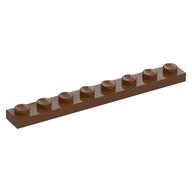 Plate 1 × 8 Reddish Brown