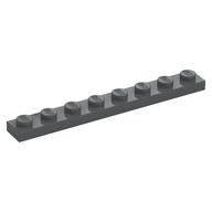 Plate 1 × 8 Dark Bluish Gray