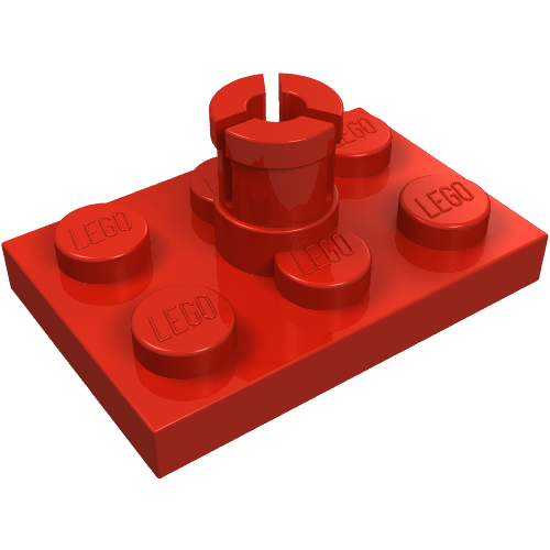 Plate Special 2 × 3 with Helicopter Rotor Holder