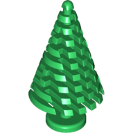 Plant, Pine Tree, Large, 4 × 4 × 6 2/3 Green