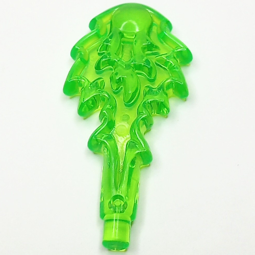 Wave / Power Burst / Flame / Magic Spell Effect, Splash Stretched with Bar Transparent-Hellgrün