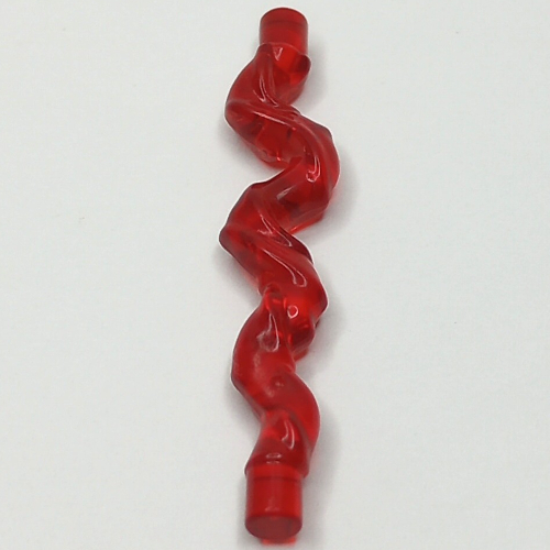 Wave / Power Burst / Flame / Magic Spell Effect, Shirly Stream with 2 Bars Trans-Red
