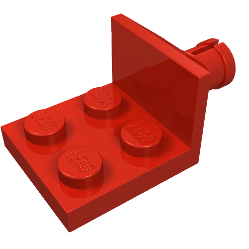 Plate Special 2 × 2 with Helicopter Tail Rotor Holder Rot