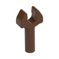 Bar 1L with Clip [Cut Edges and One Side Hole] [Full Clip] Reddish Brown