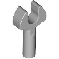 Bar 1L with Clip [Cut Edges and One Side Hole] [Full Clip] Light Bluish Gray