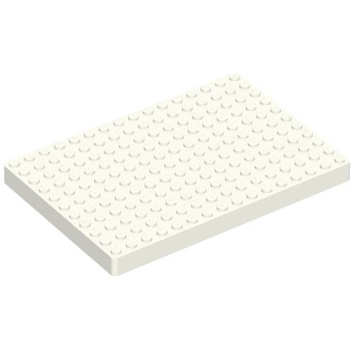 BYGGLEK Deckel, 11 × 16 × 1 Weiß