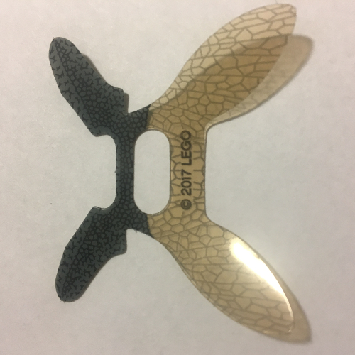 Wings Parademon Collapsed with Webbed Print Transparent
