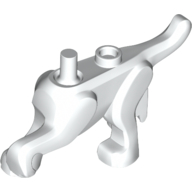 Animal Body Part, Dog Body White