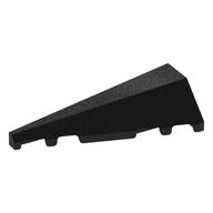 Brick Wedged, Sloped 2 × 5 Left Black