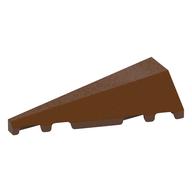 Brick Wedged, Sloped 2 × 5 Left Reddish Brown