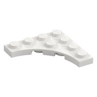 Plate Special 4 × 4 with 3 × 3 Quarter Round Cutout Weiß