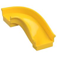 Duplo Playground Slide Curved Right 90° Yellow