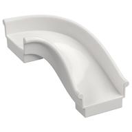 Duplo Playground Slide Curved Right 90° White