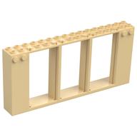 Frame 2 × 16 × 6 with Knobs Tan
