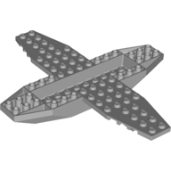 Plane, Bottom 18 × 16 × 1 × 1 1/3 Light Bluish Gray