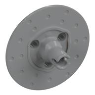 Brake Disc with CV Ball Joint Hellblaugrau