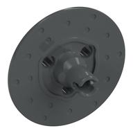 Brake Disc with CV Ball Joint in Dunkelblaugrau
