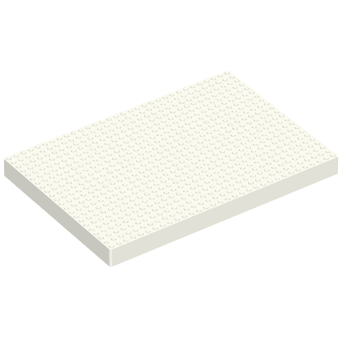 BYGGLEK Lid, 22 × 32 × 2 White