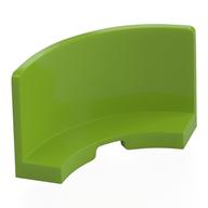 Panel 3 × 3 × 2 Quarter Round Limette