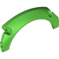 Technic Panel Car Mudguard Arched 11 × 5 × 2, Arched Top