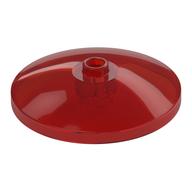 Dish 4 × 4 Inverted with Open Stud [Radar] Trans-Red