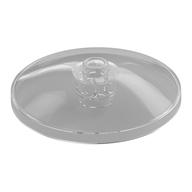Dish 4 × 4 Inverted with Open Stud [Radar] Trans-Clear