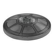 Dish 4 × 4 Inverted with Silver Cockpit Print Trans-Black