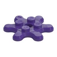 Plate Special 2 × 2 Splat Gear, 6 Teeth Dunkellila