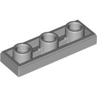 Tile Special 1 × 3 Inverted with Center Hole Light Bluish Gray