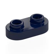 Plate Special 1 × 2 Rounded with 2 Open Studs Dark Blue