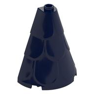 Tower Roof 2 × 4 × 4 Half Cone Shaped with Roof Tiles