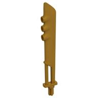Large Figure Weapon Sword, 3 Bar Holes and Axle Hilt Perlgold