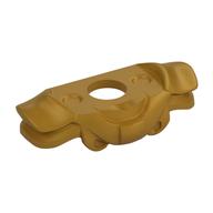 Minifig Neckwear Armor with Dual Layer Shoulder Pads Perlgold