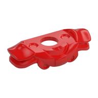 Minifig Neckwear Armor with Dual Layer Shoulder Pads Red