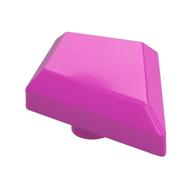 Tile Special 1 × 2 Diamond Plain Dunkelrosa